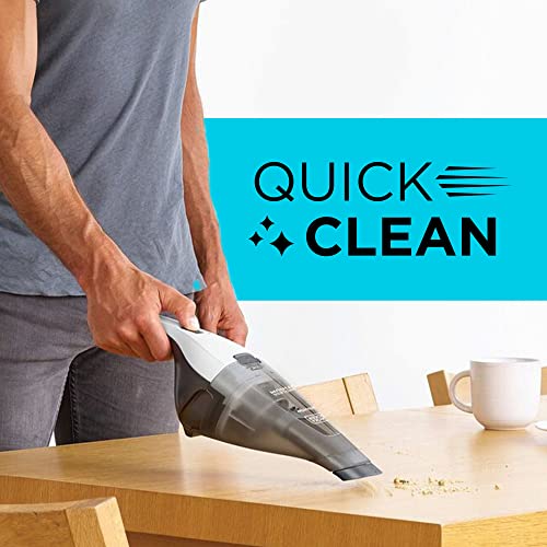 Cordless Handheld Vacuum by BLACK+DECKER, White