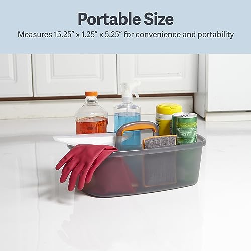 Casabella Plastic Cleaning Storage Caddy, 1.85 Gallon