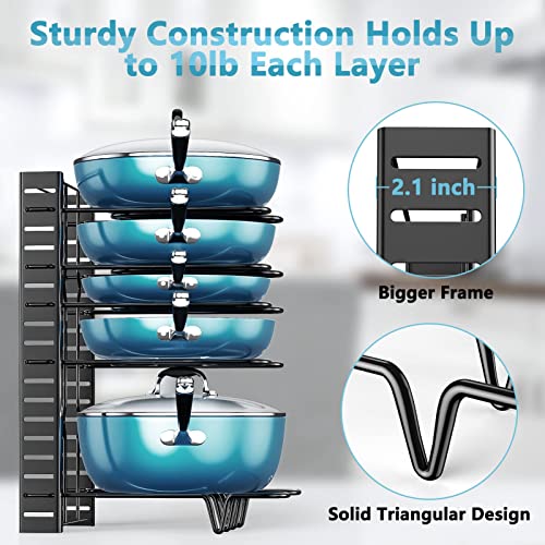 ORDORA 8 Tier Pan Rack with 3 DIY Methods