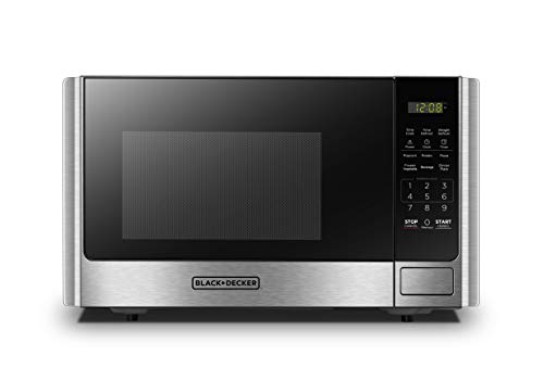 Digital Microwave with Child Safety Lock, Stainless Steel