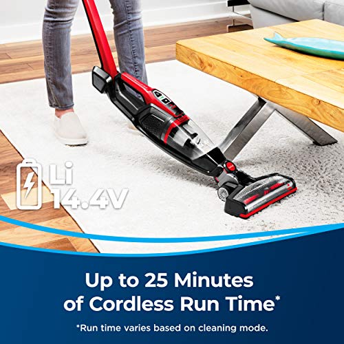 BISSELL Featherweight XRT Stick Vacuum - Black/Red