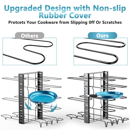 ORDORA 8 Tier Pan Rack with 3 DIY Methods