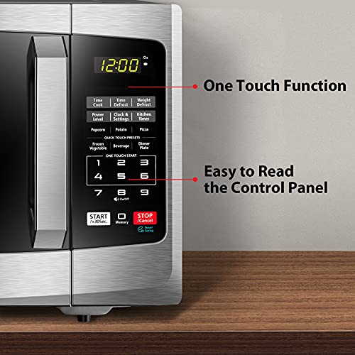 Toshiba Countertop Microwave with Auto Menus