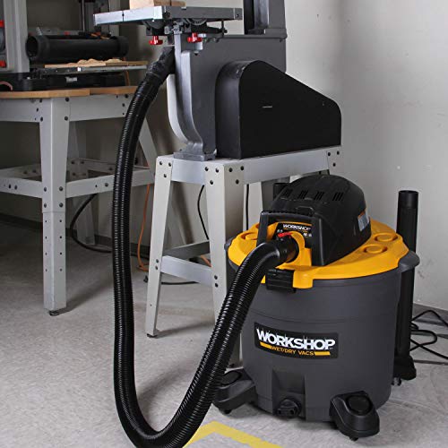 Heavy-Duty 16-Gallon Wet/Dry Vacuum Cleaner