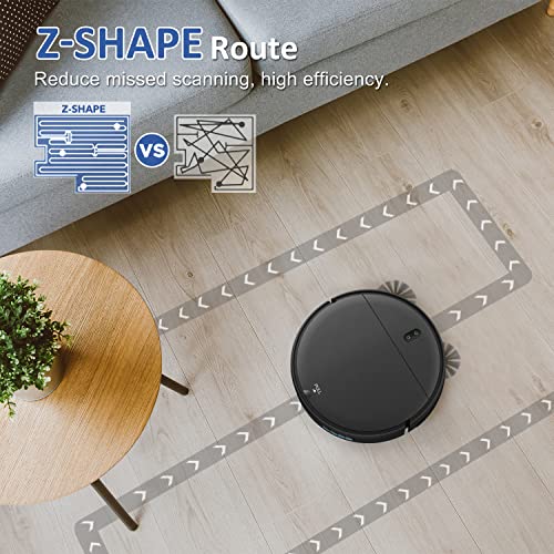 2-in-1 Robot Vacuum and Mop with Smart Features