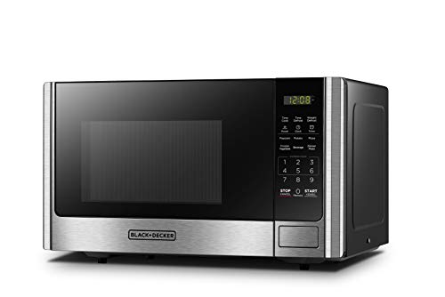 Digital Microwave with Child Safety Lock, Stainless Steel