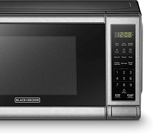 Stainless Steel Digital Microwave Oven - 0.7 Cu.ft