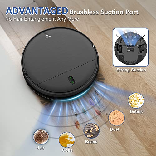 2-in-1 Robot Vacuum and Mop with Smart Features