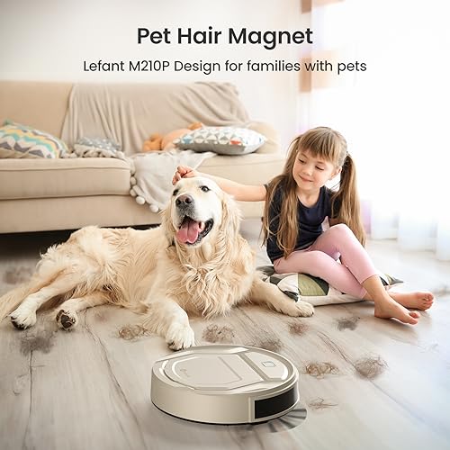Smart Robot Vacuum for Pet Hair & Floors