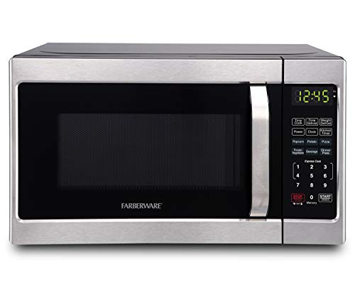 Farberware 0.7 cu ft Microwave with LED Lighting & Child Lock