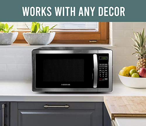 Farberware 1000w Microwave with LED and Child Lock