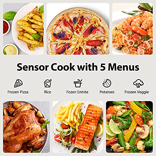 Toshiba Black Microwave with Smart Sensor & Menus