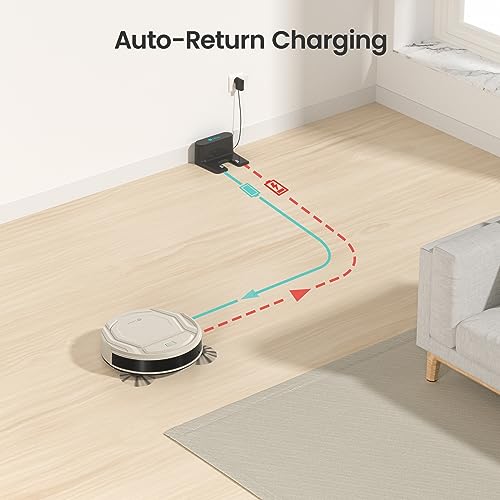 Smart Robot Vacuum for Pet Hair & Floors