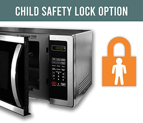 Farberware 1000w Microwave with LED and Child Lock