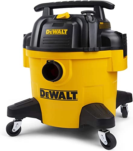 Yellow DEWALT 6 gal Poly Wet/Dry Vac