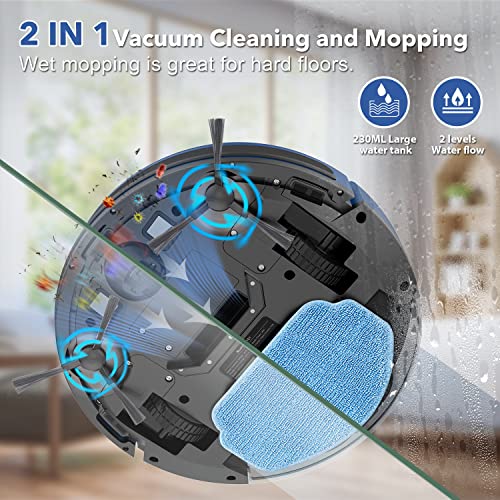 Smart Robot Vacuum and Mop Combo