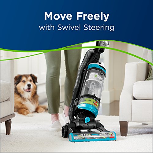 BISSELL CleanView Swivel Rewind Pet Vacuum, Teal