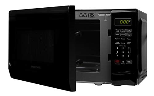 700W Farberware Retro Microwave with LED & Child Lock