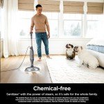 All-in-One Hard Floor Steam Mop with Steam Blaster