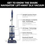 Shark Deluxe Upright Vacuum with HEPA Filter