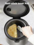COMFEE' 6-in-1 Compact Rice Cooker, 2 QT