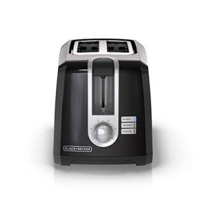 BLACK+DECKER 2-Slice Toaster with Extra-Wide Slots