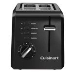 Cuisinart 2-Slice Compact Plastic Toaster - Black