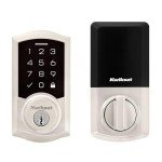 Kwikset SmartCode 270 Touchpad Deadbolt, Auto Lock, Satin Nickel