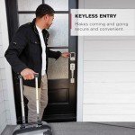 Kwikset SmartCode 270 Touchpad Deadbolt, Auto Lock, Satin Nickel