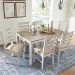 Skempton Cottage Dining Table Set with 6 Chairs