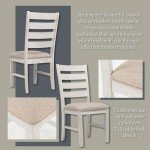 Skempton Cottage Dining Table Set with 6 Chairs