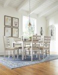 Skempton Cottage Dining Table Set with 6 Chairs