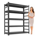 Heavy Duty 5-Tier Steel Garage Shelving Unit