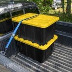 Stackable Heavy Duty Storage Bins - 6 Pack