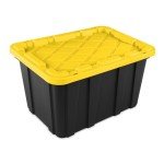 Stackable Heavy Duty Storage Bins - 6 Pack