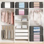 6-Pack 90L Foldable Storage Bags for Organizing