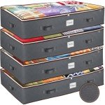 Under Bed Storage Bins - Set of 4
