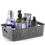 NETANY 8-Pack Flexible Storage Baskets - Gray