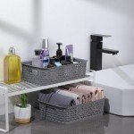 NETANY 8-Pack Flexible Storage Baskets - Gray