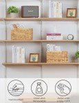 StorageWorks Medium Wicker Baskets with Handles - 2-Pack