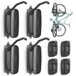 monTEK Swivel Bike Wall Mount - Space-Saving Rack