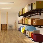 FLEXIMOUNTS 2-Pack 2x6ft Garage Wall Shelves