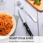 24-Piece Stainless Steel Silverware Set for 4
