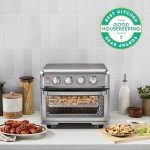 Cuisinart 8-in-1 Air Fryer Toaster Oven, Stainless Steel