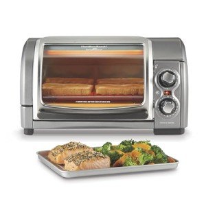 Hamilton Beach 4-Slice Toaster Oven with Roll-Top Door