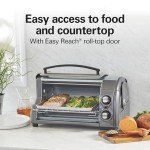 Hamilton Beach 4-Slice Toaster Oven with Roll-Top Door