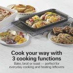 Hamilton Beach 4-Slice Toaster Oven with Roll-Top Door