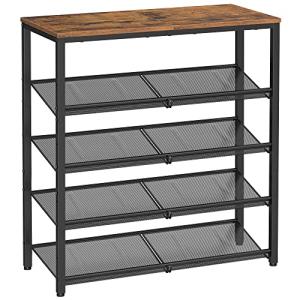VASAGLE 5-Tier Freestanding Shoe Rack Organizer