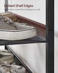 VASAGLE 5-Tier Freestanding Shoe Rack Organizer
