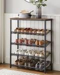 VASAGLE 5-Tier Freestanding Shoe Rack Organizer